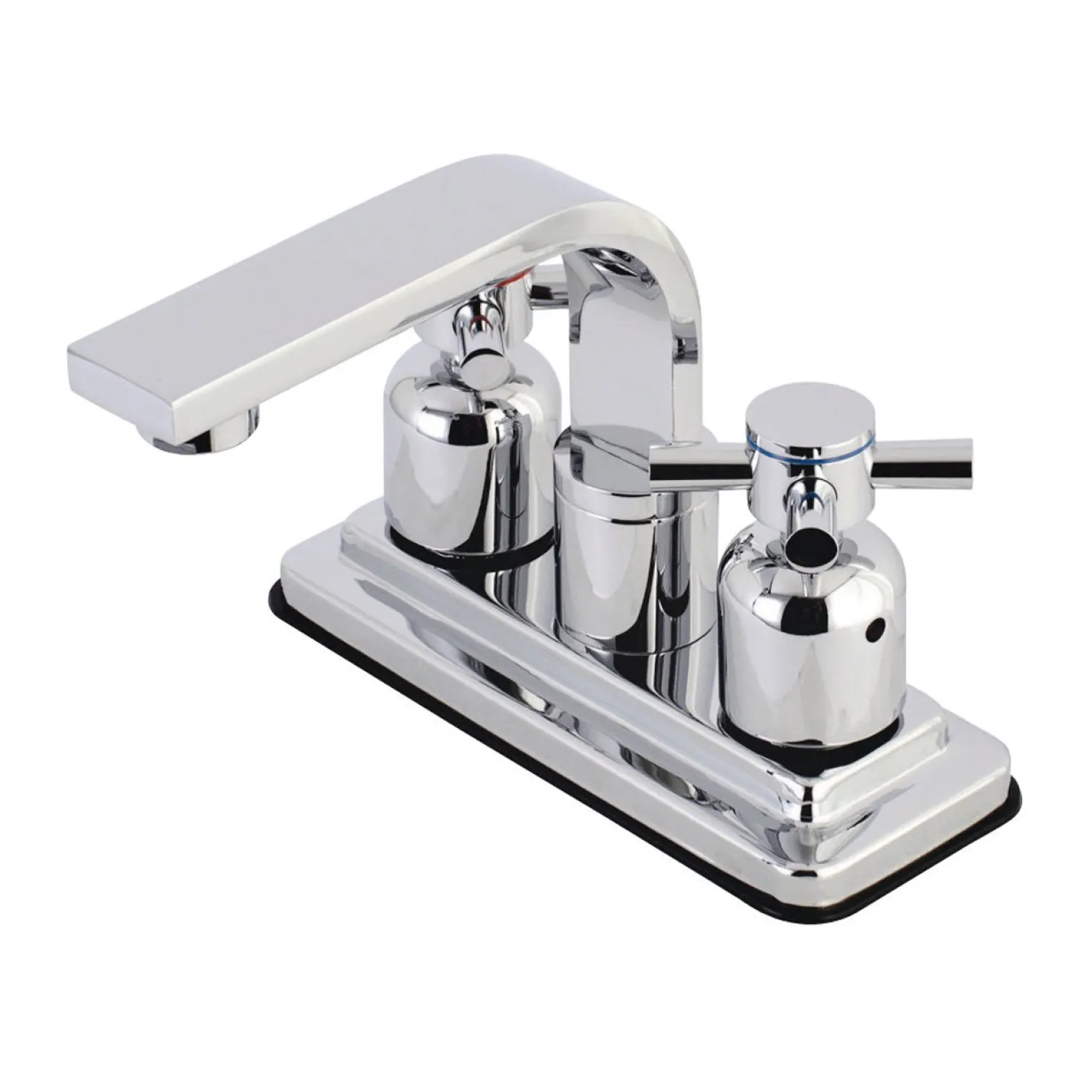 Kingston Brass Concord 4" Centerset Deck Mount Bathroom Faucet