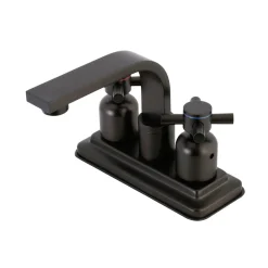 Kingston Brass Concord 4" Centerset Deck Mount Bathroom Faucet