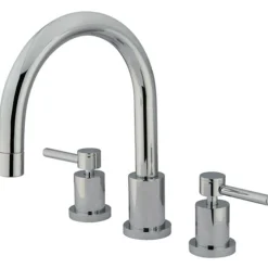 Kingston Brass Concord Contemporary Two Handle Roman Tub Filler