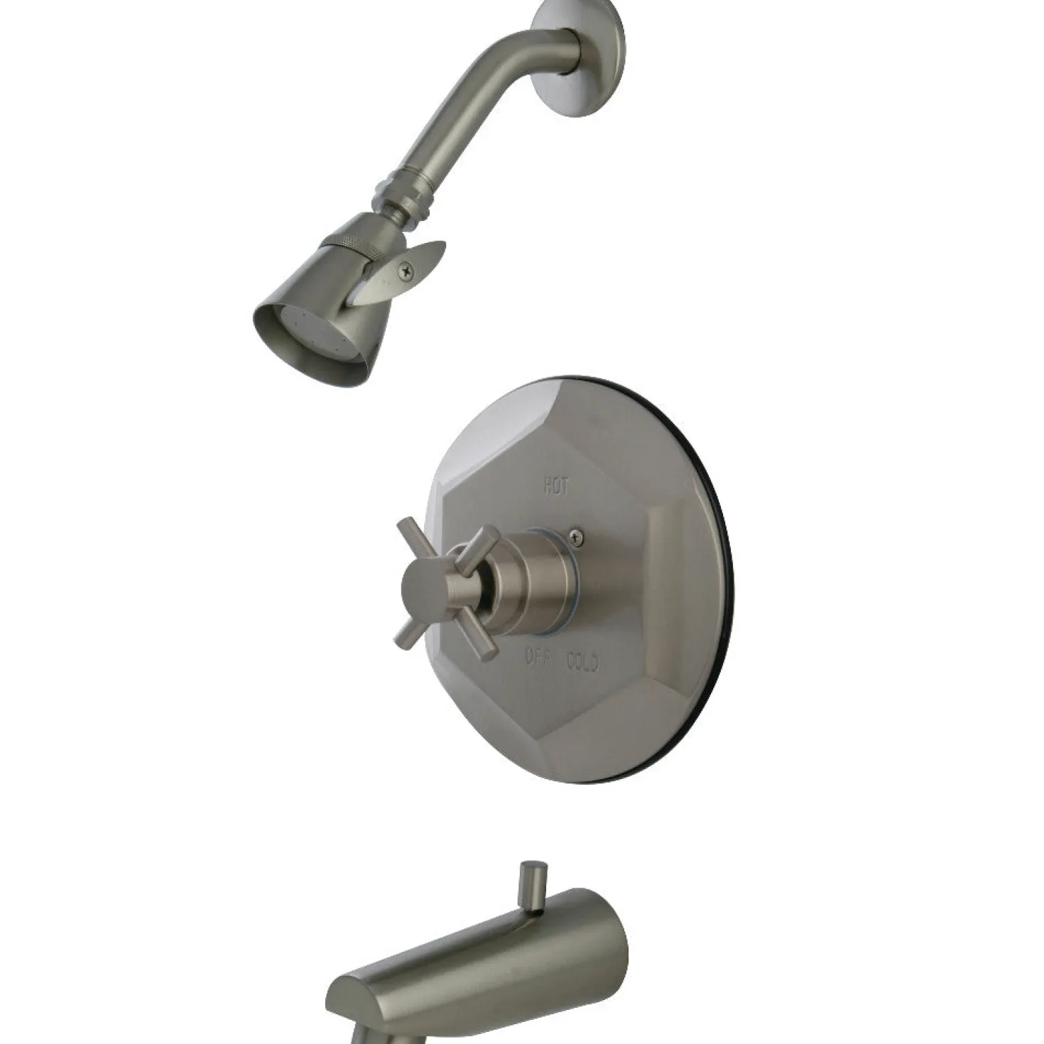 Kingston Brass Concord Contemporary Single Handle Tub and Shower Set