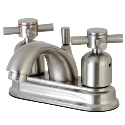 Kingston Brass Concord Deck Mount 4-Inch Centerset Bathroom Faucet