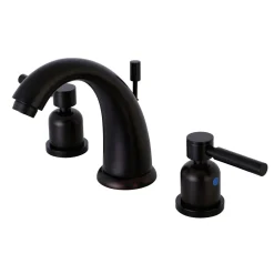 Kingston Brass Concord Deck Mount 8-Inch Widespread Bathroom Faucet