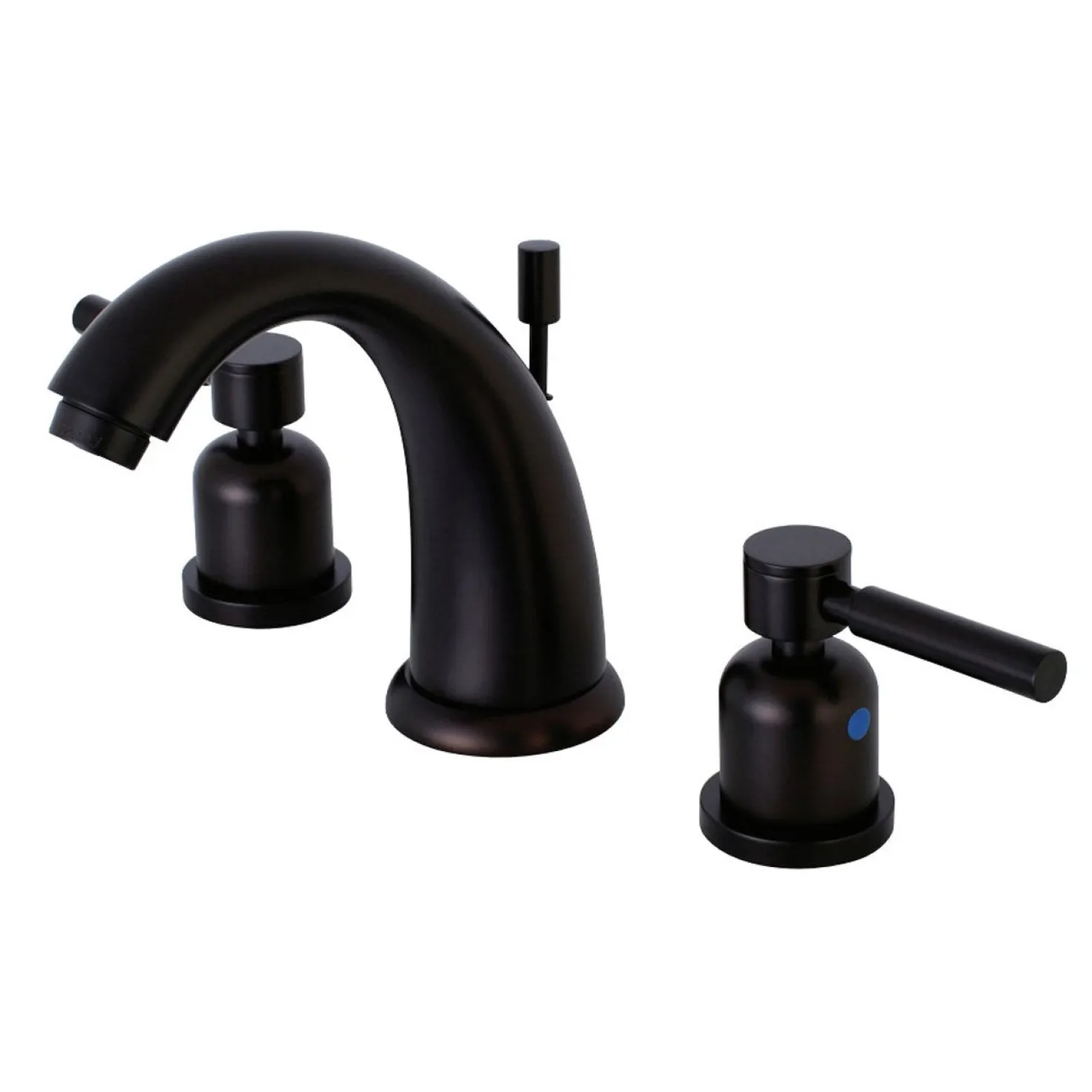Kingston Brass Concord Deck Mount 8-Inch Widespread Bathroom Faucet