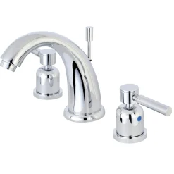 Kingston Brass Concord Deck Mount 8-Inch Widespread Bathroom Faucet