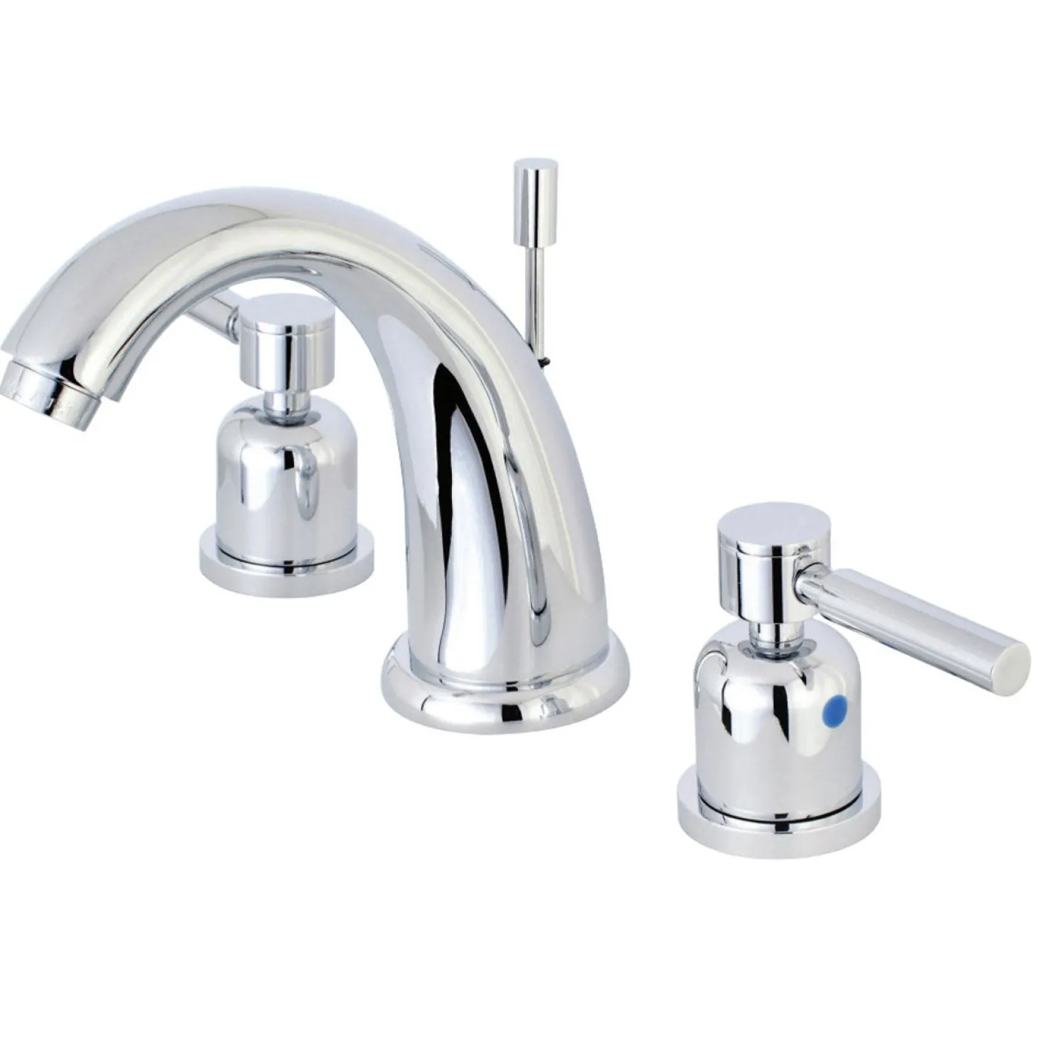 Kingston Brass Concord Deck Mount 8-Inch Widespread Bathroom Faucet
