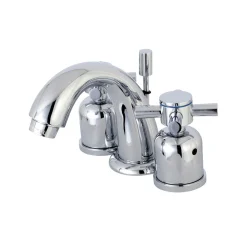 Kingston Brass Concord Deck Mount Widespread Bathroom Faucet
