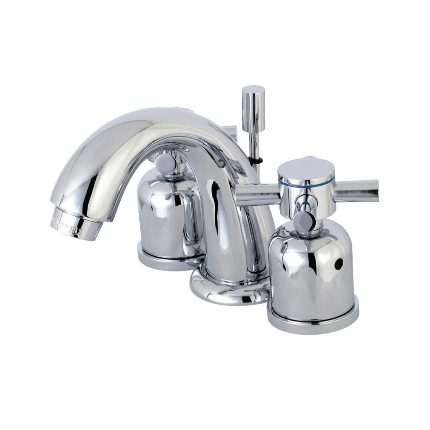 Kingston Brass Concord Deck Mount Widespread Bathroom Faucet