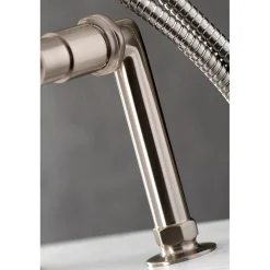 Kingston Brass Concord Deck Mount 2-Hole Tub Filler with Hand Shower