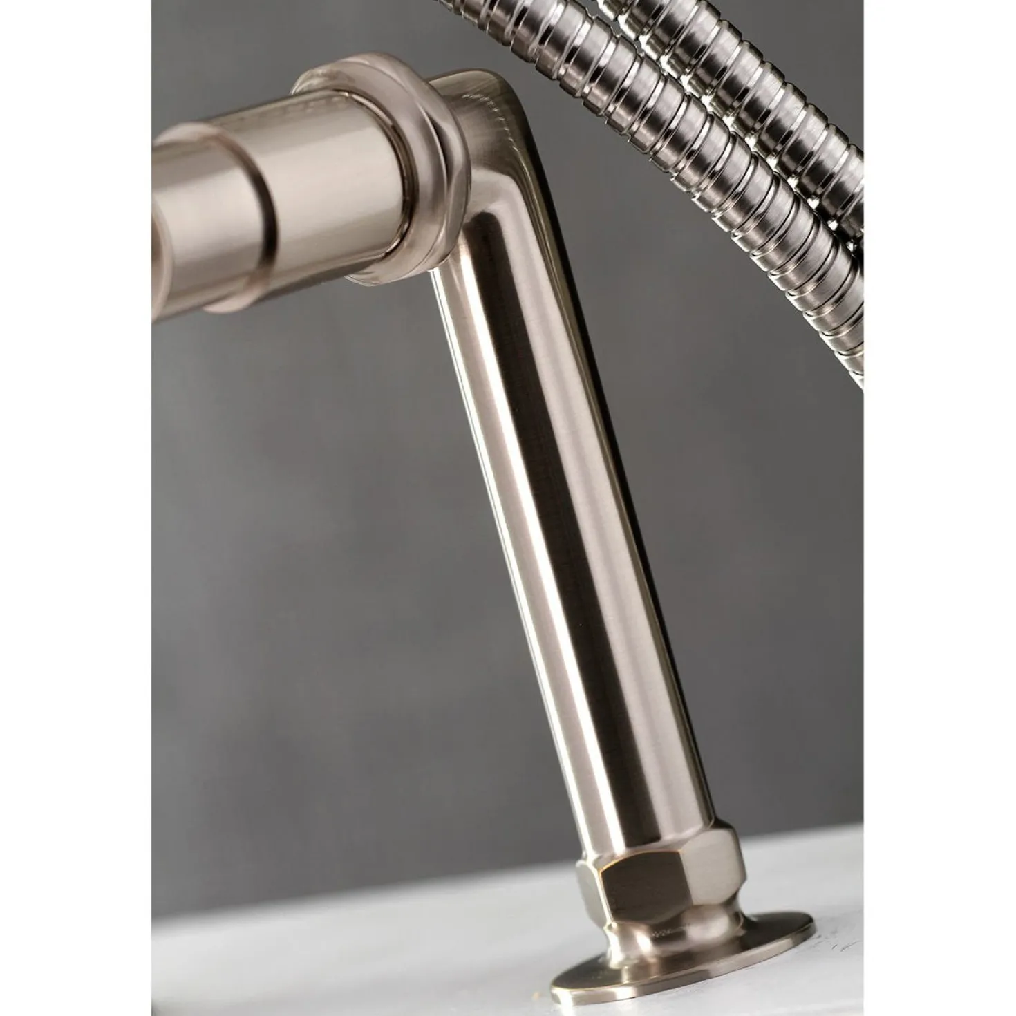 Kingston Brass Concord Deck Mount Tub Filler with Hand Shower