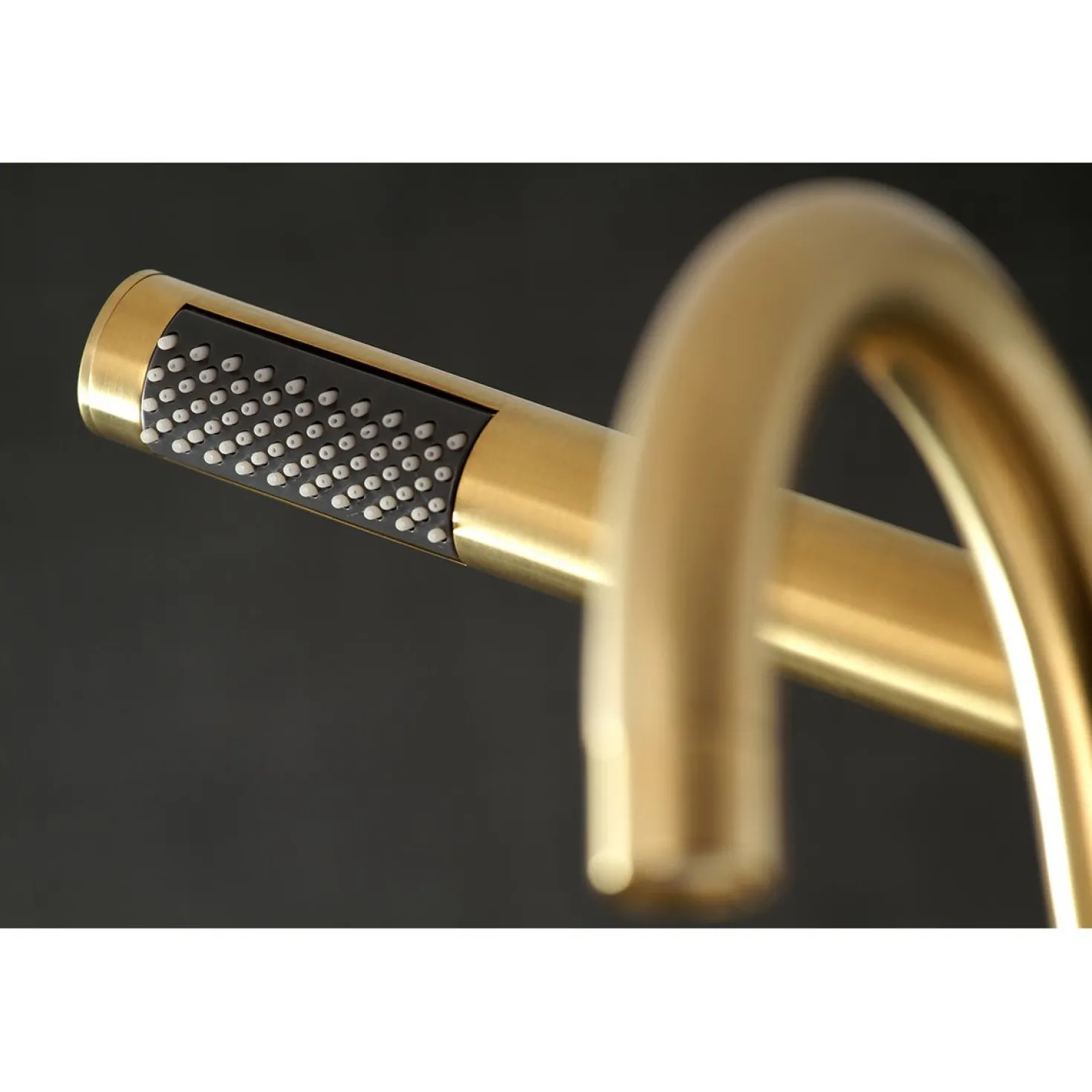 Kingston Brass Concord Deck Mount Tub Filler with Hand Shower