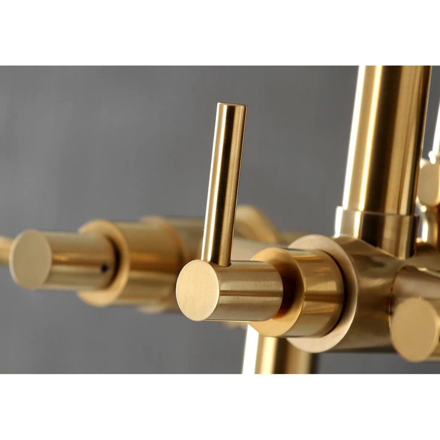 Kingston Brass Concord Deck Mount Tub Filler with Hand Shower