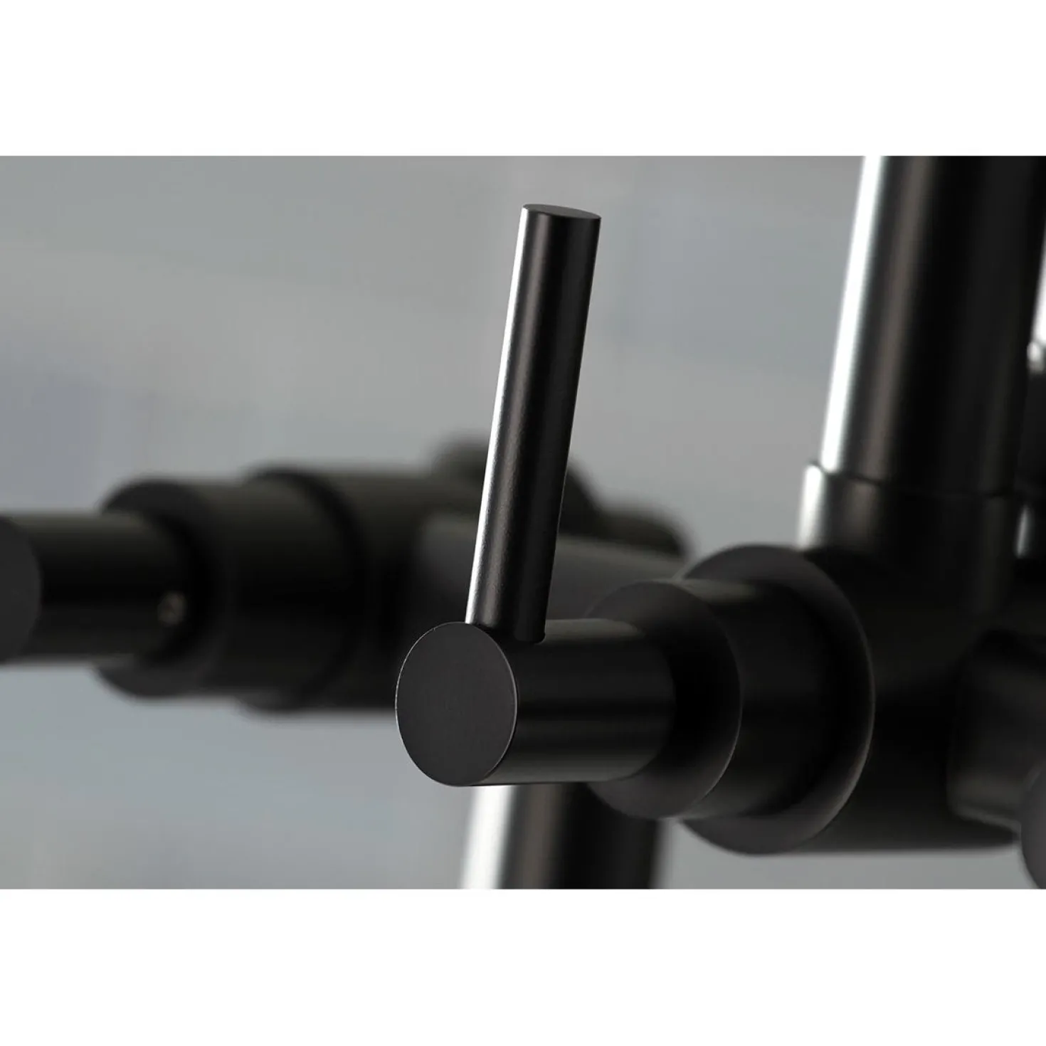 Kingston Brass Concord Deck Mount Tub Filler with Hand Shower