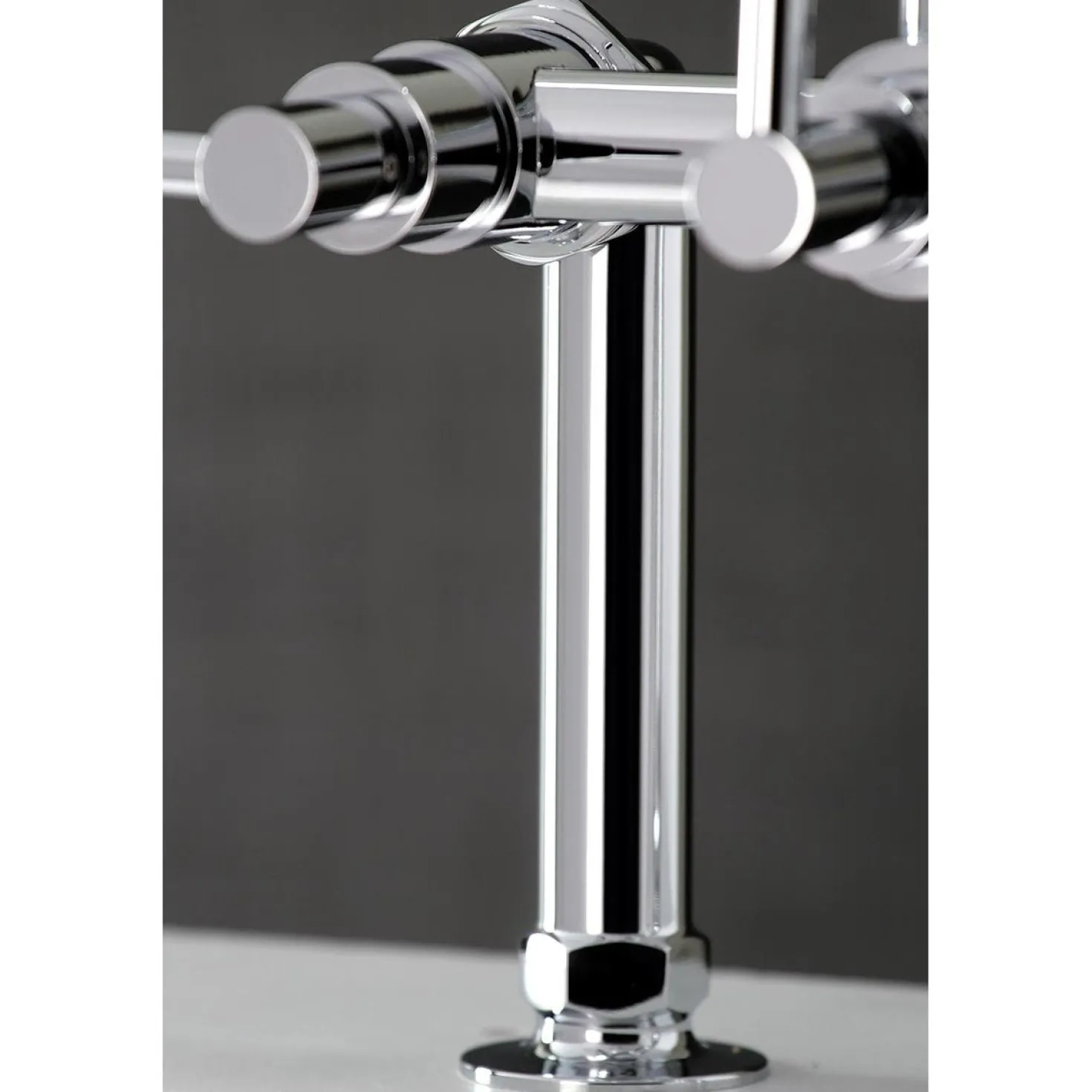 Kingston Brass Concord Deck Mount Tub Filler with Hand Shower