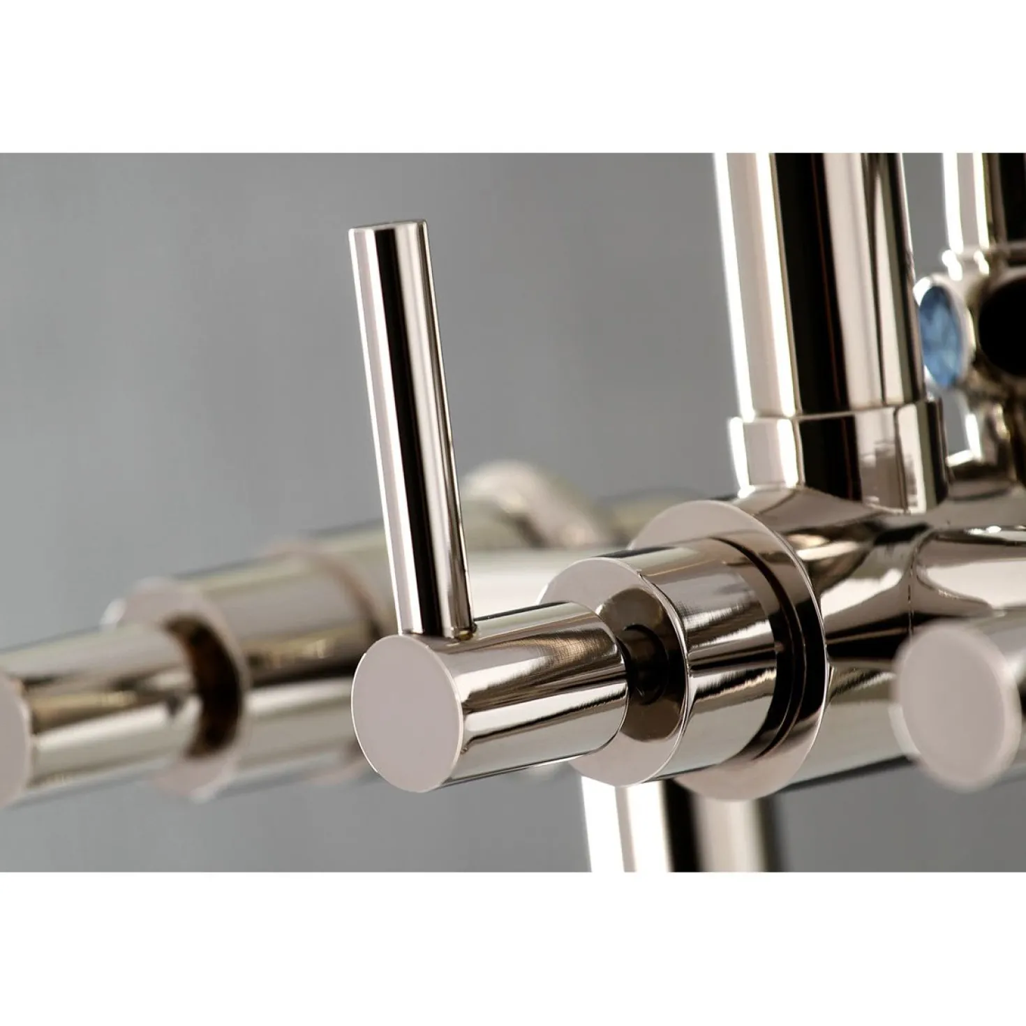 Kingston Brass Concord Deck Mount Tub Filler with Hand Shower