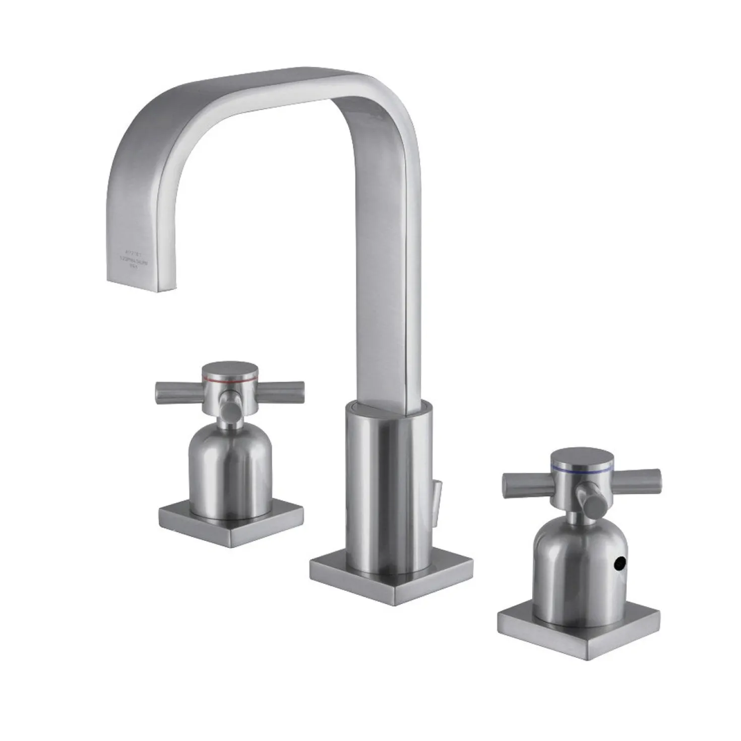 Kingston Brass Concord Fauceture Deck Mount 8-Inch Widespread Bathroom Faucet