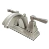 Kingston Brass Concord Fauceture 4-Inch Centerset Bathroom Faucet