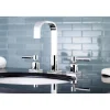 Kingston Brass Concord Fauceture 3-Hole 8-Inch Widespread Bathroom Faucet