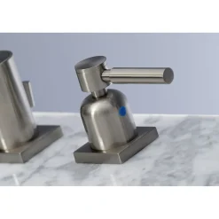 Kingston Brass Concord Fauceture 3-Hole 8-Inch Widespread Bathroom Faucet