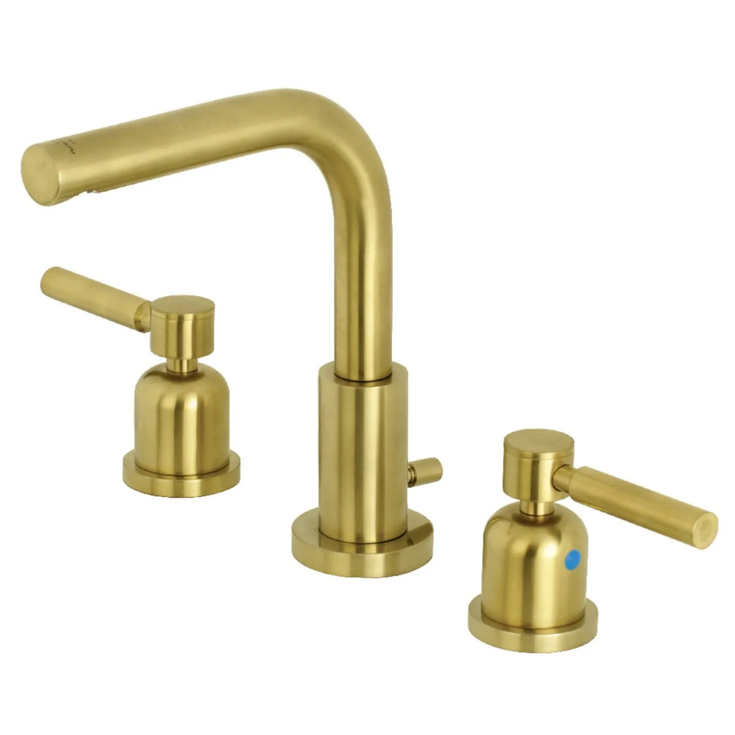 Kingston Brass Concord Fauceture 8-Inch Widespread Deck Mount Bathroom Faucet