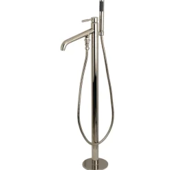 Kingston Brass Concord Floor Mount Tub Filler with Hand Shower