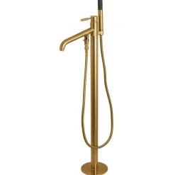 Kingston Brass Concord Floor Mount Tub Filler with Hand Shower
