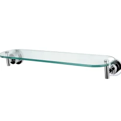 Kingston Brass Concord Glass Shelf in Polished Chrome
