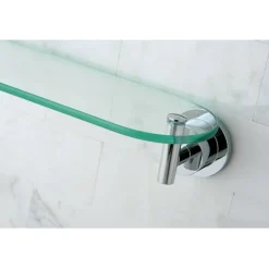 Kingston Brass Concord Glass Shelf in Polished Chrome