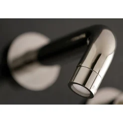 Kingston Brass Concord 2-Handle 3-Hole Wall Mount Bathroom Faucet