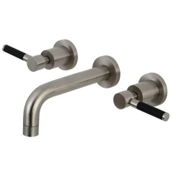Kingston Brass Concord 2-Handle Wall Mount Bathroom Faucet