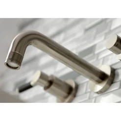 Kingston Brass Concord 2-Handle Wall Mount Bathroom Faucet