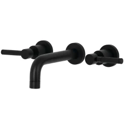 Kingston Brass Concord 2-Handle Wall Mount Bathroom Faucet