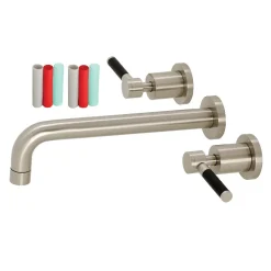 Kingston Brass Concord 2-Handle Wall Mount Roman Tub Faucet