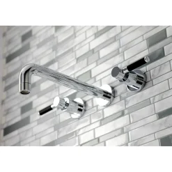 Kingston Brass Concord 2-Handle Wall Mount Roman Tub Faucet
