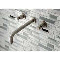 Kingston Brass Concord 2-Handle Wall Mount Roman Tub Faucet