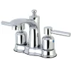 Kingston Brass Concord 3-Hole Deck Mount 4-Inch Centerset Bathroom Faucet
