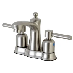 Kingston Brass Concord 3-Hole Deck Mount 4-Inch Centerset Bathroom Faucet