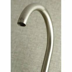 Kingston Brass Concord 2-Hole 8-Inch Adjustable Center Wall Mount Kitchen Faucet