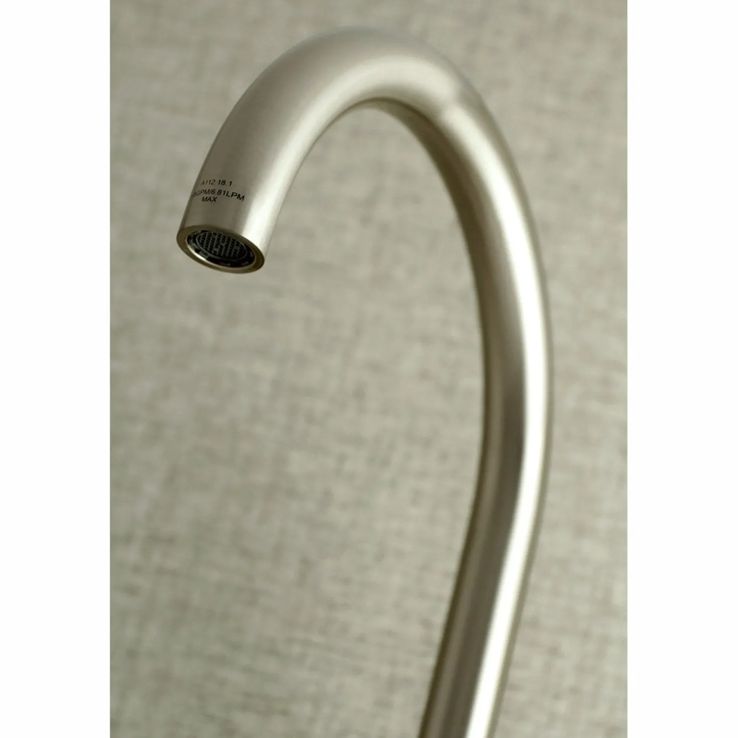 Kingston Brass Concord 2-Hole 8-Inch Adjustable Center Wall Mount Kitchen Faucet