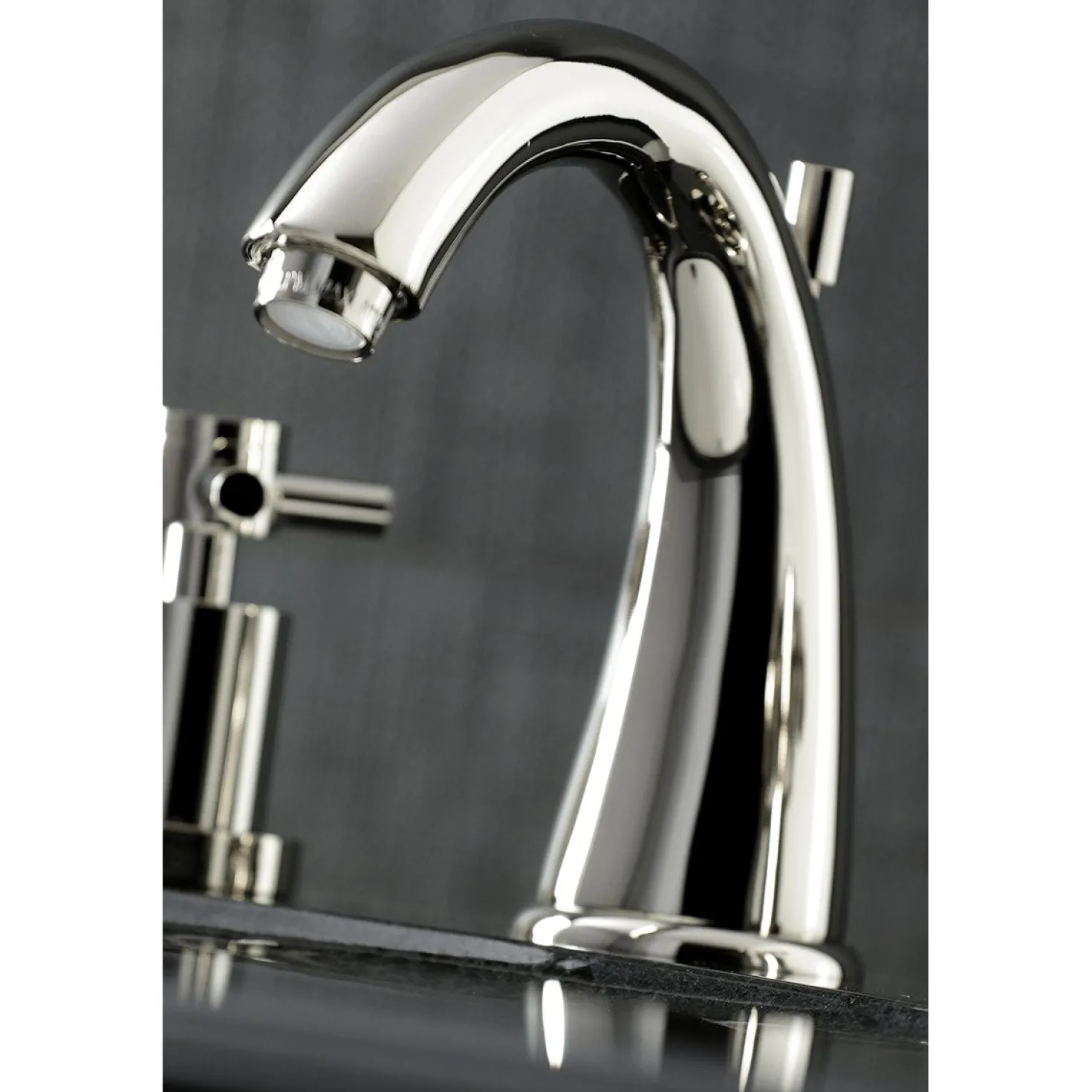 Kingston Brass Concord 3-Hole 8-Inch Widespread Bathroom Faucet