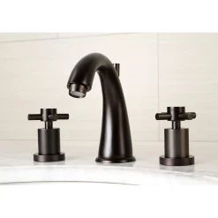 Kingston Brass Concord 3-Hole 8-Inch Widespread Bathroom Faucet