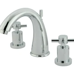 Kingston Brass Concord 3-Hole 8-Inch Widespread Bathroom Faucet