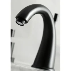 Kingston Brass Concord 3-Hole 8-Inch Widespread Bathroom Faucet