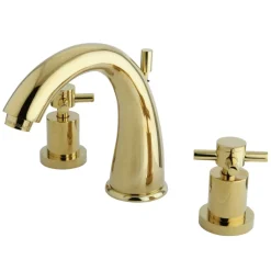 Kingston Brass Concord 3-Hole 8-Inch Widespread Bathroom Faucet