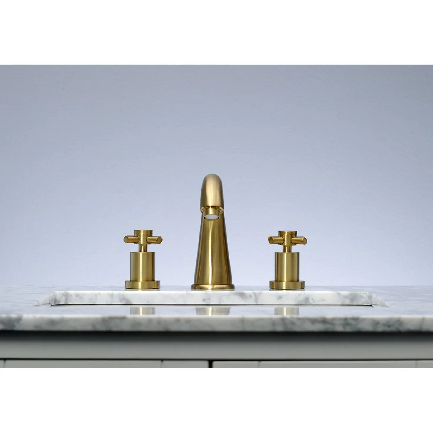 Kingston Brass Concord 3-Hole 8-Inch Widespread Bathroom Faucet