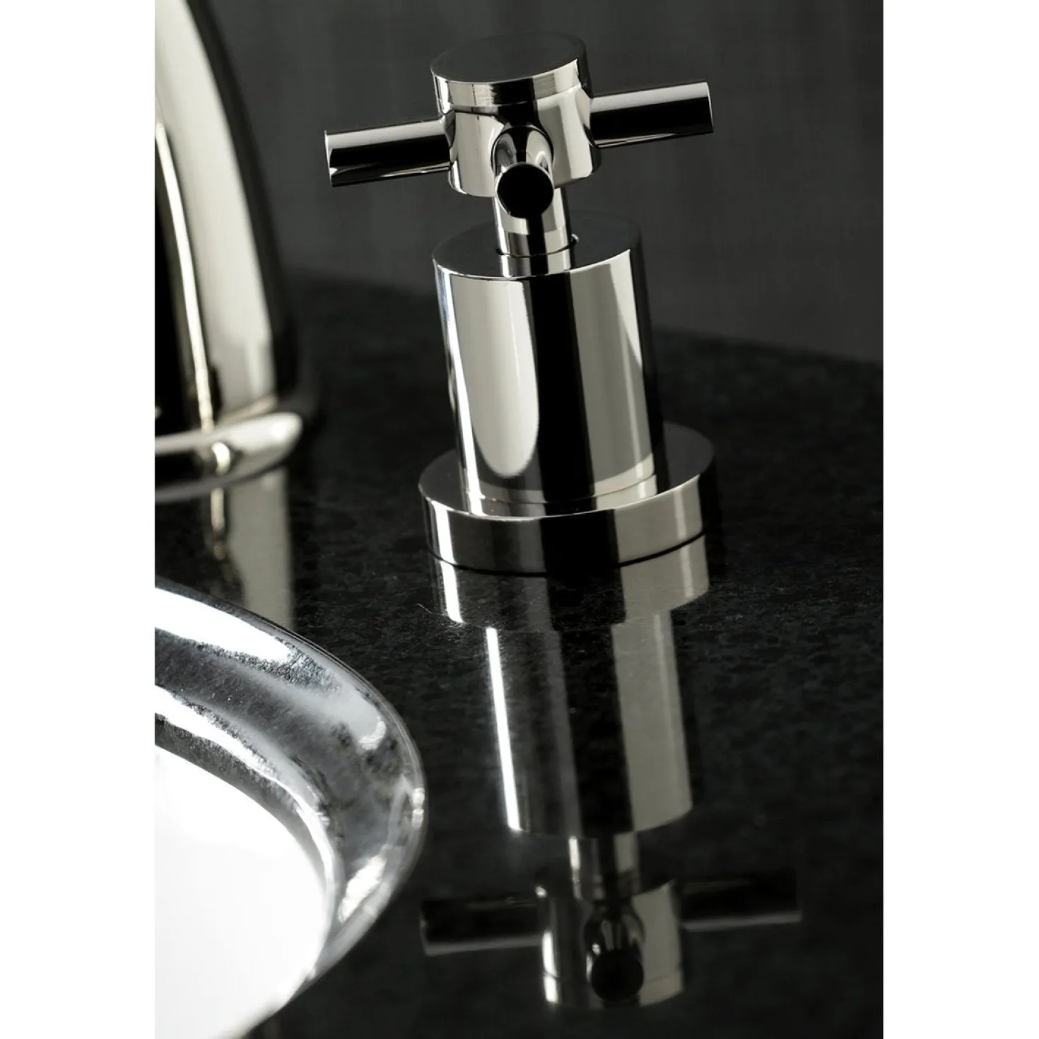 Kingston Brass Concord 3-Hole 8-Inch Widespread Bathroom Faucet