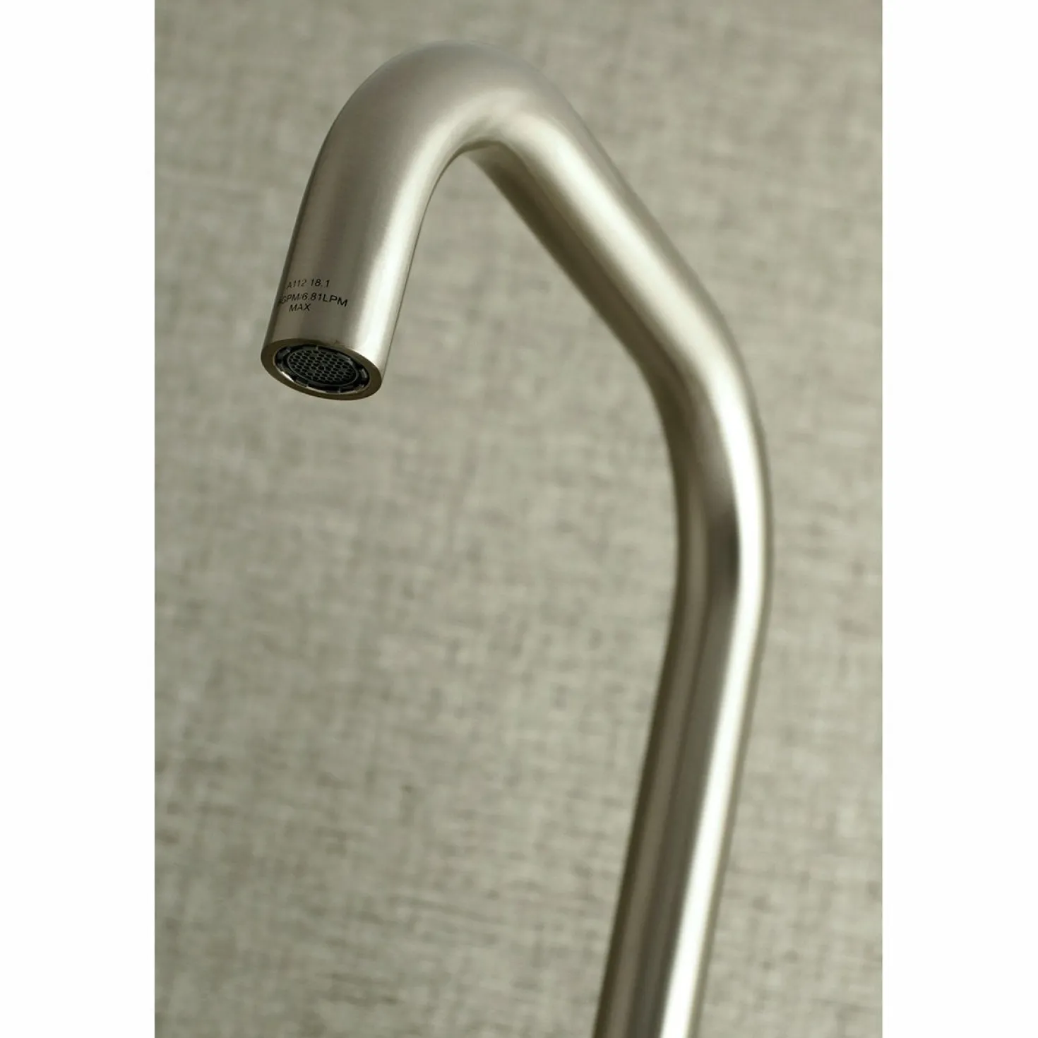 Kingston Brass Concord 8-Inch Adjustable Center Wall Mount 2-Hole Kitchen Faucet