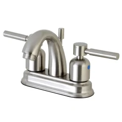 Kingston Brass Concord 4-Inch Centerset Deck Mount Bathroom Faucet