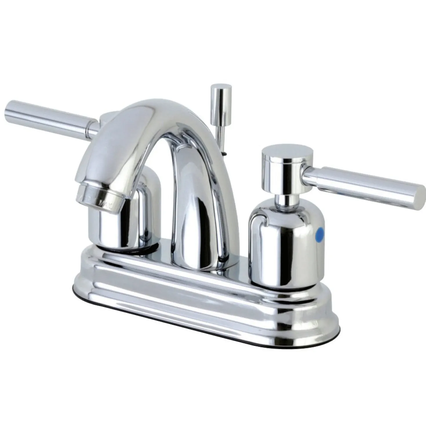 Kingston Brass Concord 4-Inch Centerset Deck Mount Bathroom Faucet