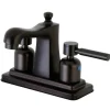 Kingston Brass Concord 4-Inch Centerset Bathroom Faucet
