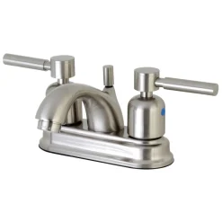 Kingston Brass Concord 4-Inch Centerset 3-Hole Bathroom Faucet with Retail Pop-Up